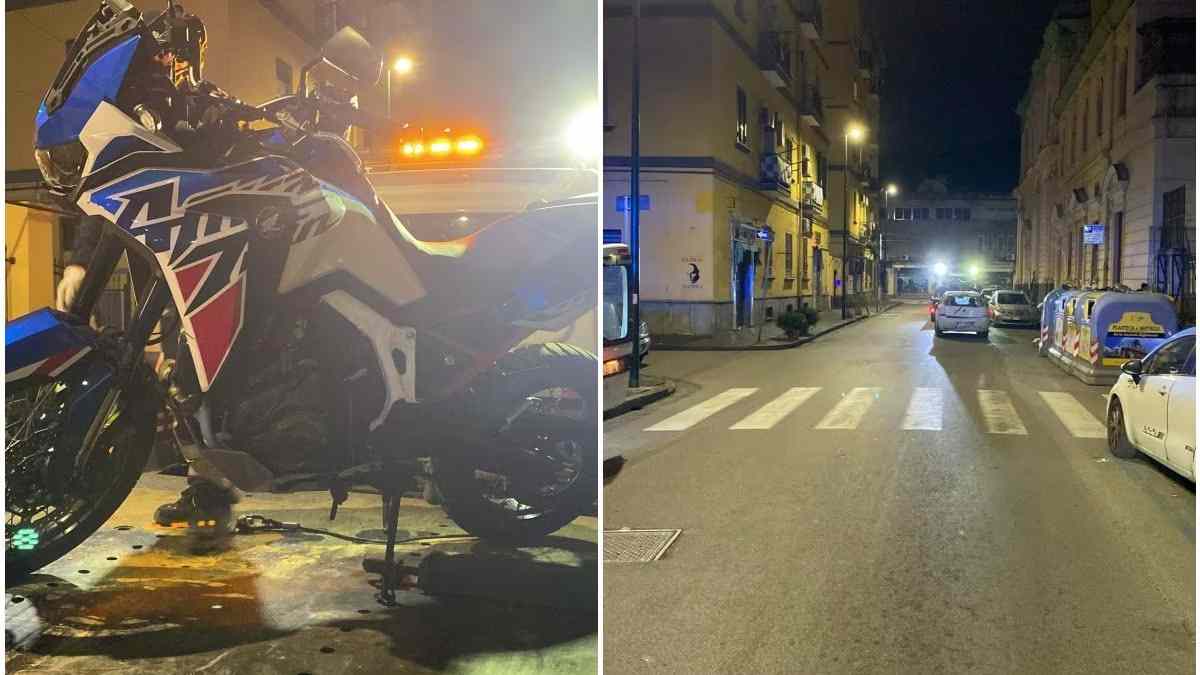 Napoli, incidente